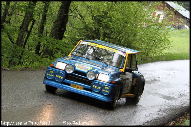 Jean-Marc MINORET et Annick BLANDIN (R5 turbo) I